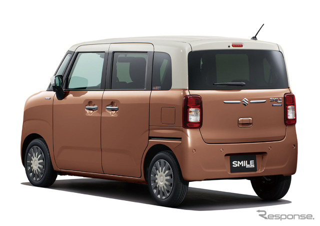スズキ ワゴンR スマイル 一部仕様変更モデル(トーニーブラウンメタリック×ソフトベージュ2トーンルーフ)
