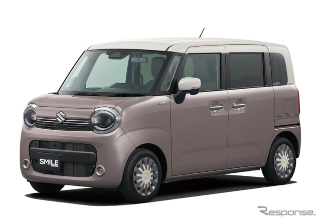 スズキ ワゴンR スマイル 一部仕様変更モデル(トープグレージュメタリック×ソフトベージュ2トーンルーフ)