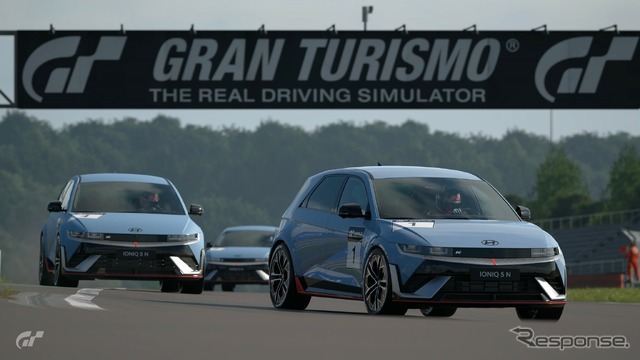 「グランツーリスモ・ワールドシリーズ」でデジタルデビューしたヒョンデの高性能EV『アイオニック 5 N』