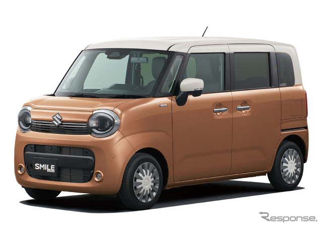 スズキ ワゴンR スマイル 一部仕様変更モデル(トーニーブラウンメタリック×ソフトベージュ2トーンルーフ)
