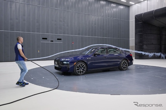 BMWグループの独ミュンヘンの研究開発センターのエアロアコースティック施設