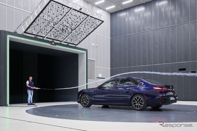 BMWグループの独ミュンヘンの研究開発センターのエアロアコースティック施設