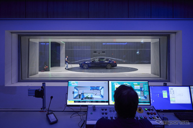 BMWグループの独ミュンヘンの研究開発センターのエアロアコースティック施設