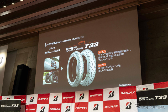 ブリヂストン「BATTLAX SPORT TOURING T33」