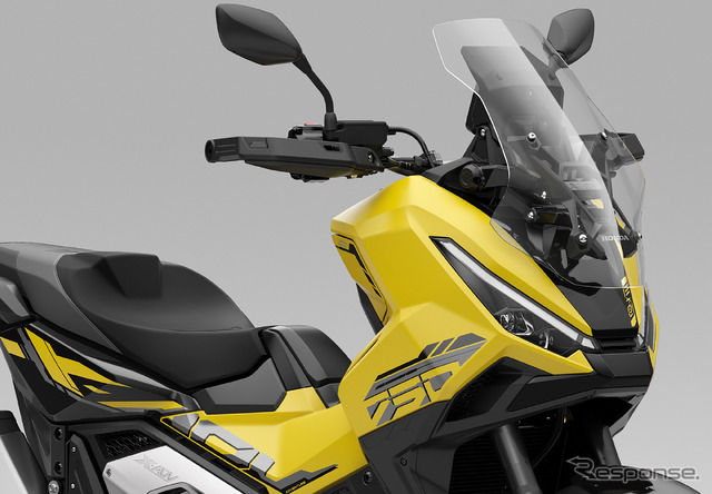 三菱ケミカルの植物由来プラを採用するホンダ X-ADV