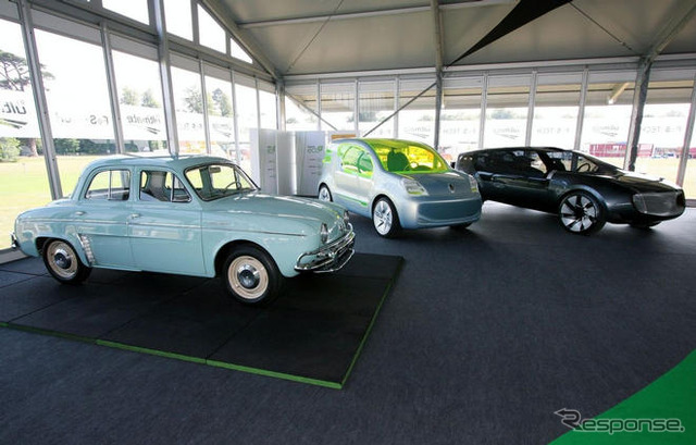 【グッドウッド09】ルノーのEV、ヒルクライムに出走