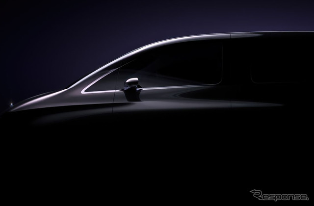 メルセデスベンツの新型電動ミニバン