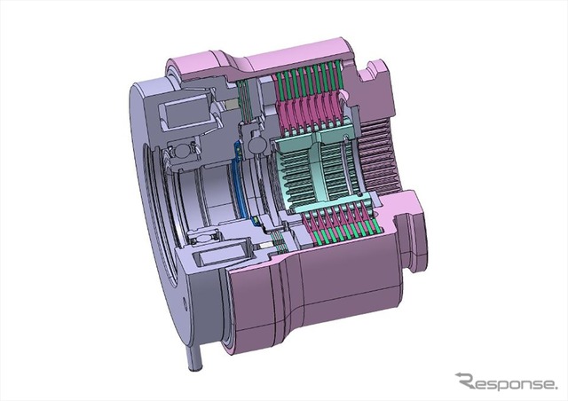 新型の電子制御カップリング「オイル共用式ITCC」