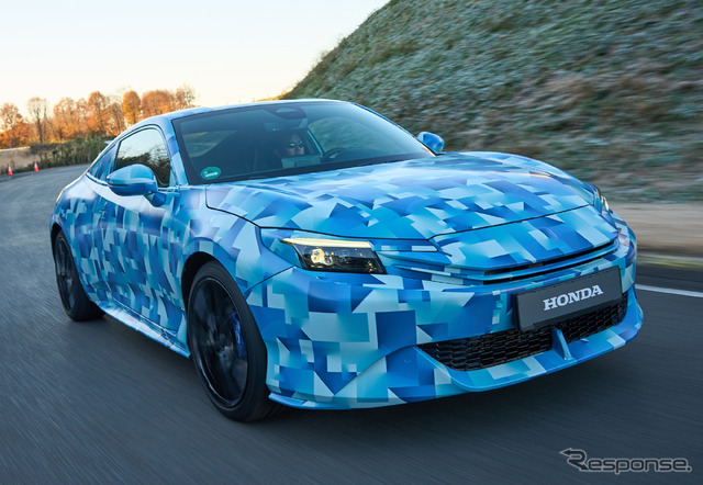 「Honda S+ Shift(ホンダ エスプラスシフト)」を組み合わせる次世代「e:HEV」を搭載するプレリュード(プロトタイプ)
