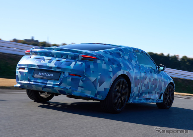 「Honda S+ Shift(ホンダ エスプラスシフト)」を組み合わせる次世代「e:HEV」を搭載するプレリュード(プロトタイプ)