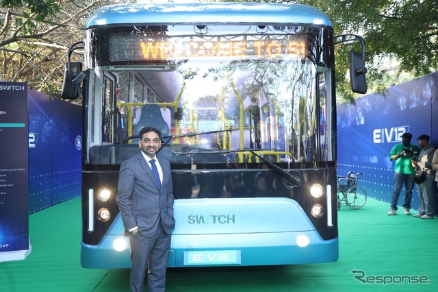 SWITCH Mobilityの新型電気バス『SWITCH EiV12』