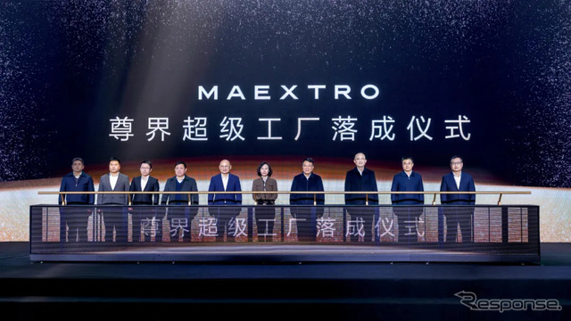 ファーウェイと共同開発の新型EVを生産する中国江淮汽車の新工場が完成