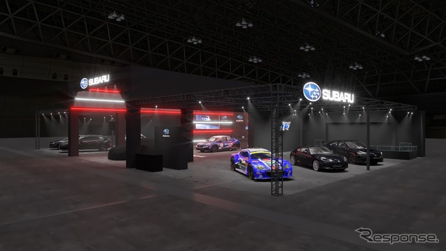 東京オートサロン2025、スバルブース(イメージ)