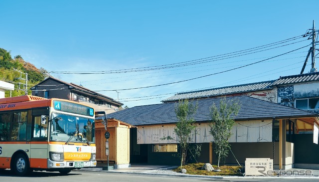 修善寺温泉バスのりばに併設されたバウムクーヘン工房「MatoKa」