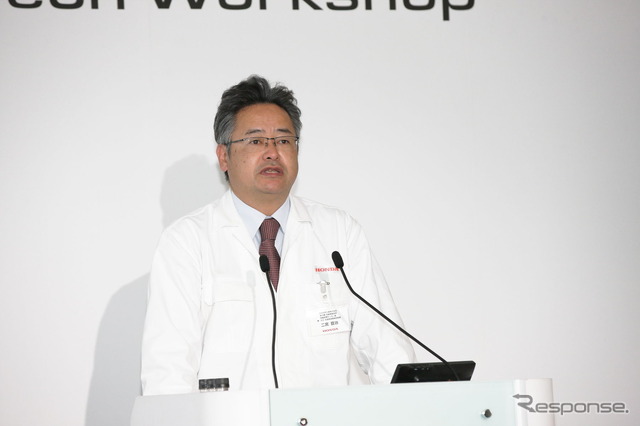 本田技研工業 四輪事業本部 四輪開発センター長 兼 ICE完成車開発統括部長の二宮亘治氏
