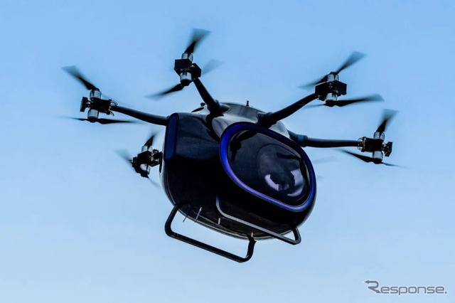 GACグループ初、複合翼型の空飛ぶクルマ「GOVY AirJet」発表