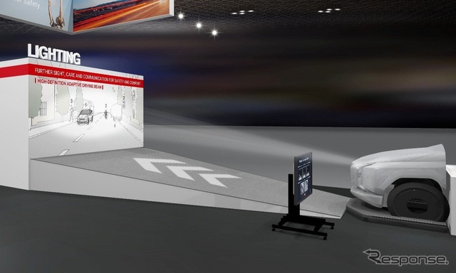 小糸製作所のCES 2025のブースイメージ