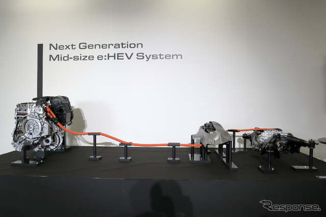 ホンダの次世代中型e:HEVシステム