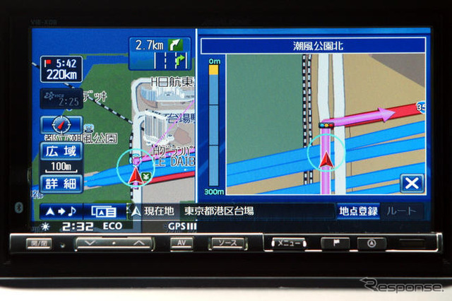 【カーナビガイド '09】AV機能を強化、テレマティクスを取り込んだハイスペックAVN…アルパイン VIE-X08