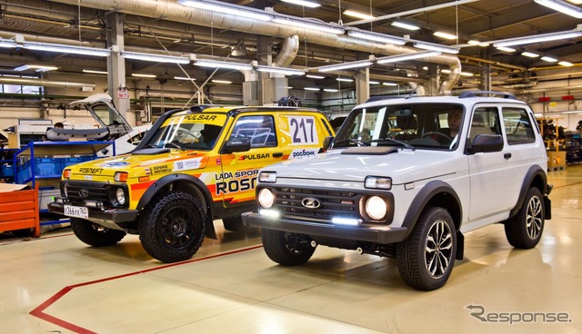 ロシアのラーダが新型オフロードSUV「ニーバ スポーツ」生産開始