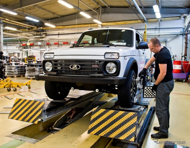 ロシアのラーダが新型オフロードSUV「ニーバ スポーツ」生産開始