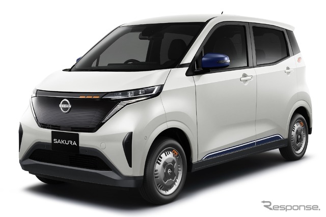 日産の現行の軽電気自動車:サクラ