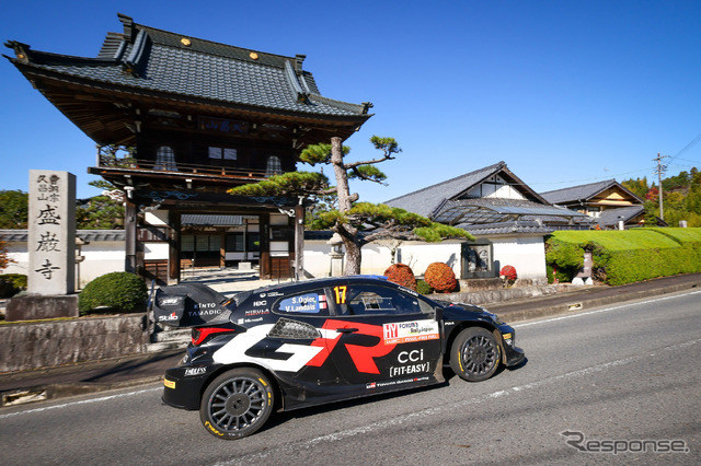 世界ラリー選手権(WRC)ラリージャパン2024