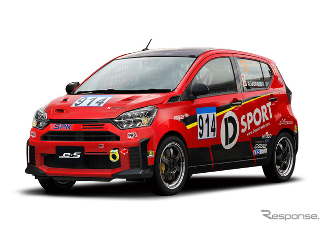 ダイハツ ミラ イース モータースポーツ参戦車