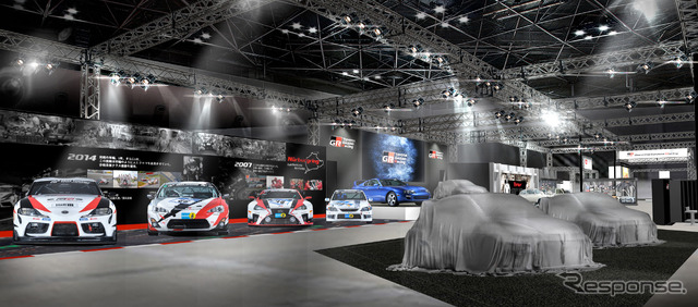 TOYOTA GAZOO Racingの東京オートサロン2025ブースイメージ