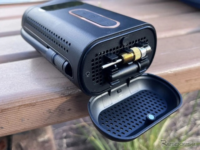 バイク用に特化した電動エアポンプ「スマートエアーマルチポンプ SAP2000」