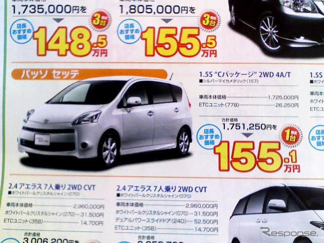 【週末の値引き情報】お得! 今がチャンス! 店長オススメ価格!
