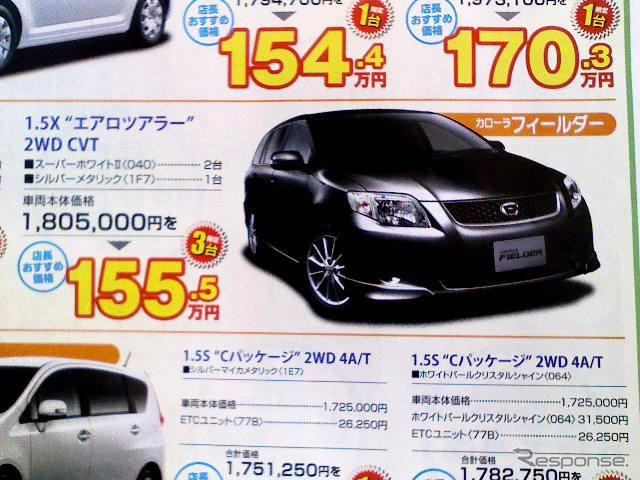 【週末の値引き情報】お得! 今がチャンス! 店長オススメ価格!
