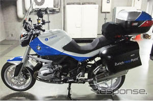 チューリッヒ保険、専属バイクによるロードサービス 業界初