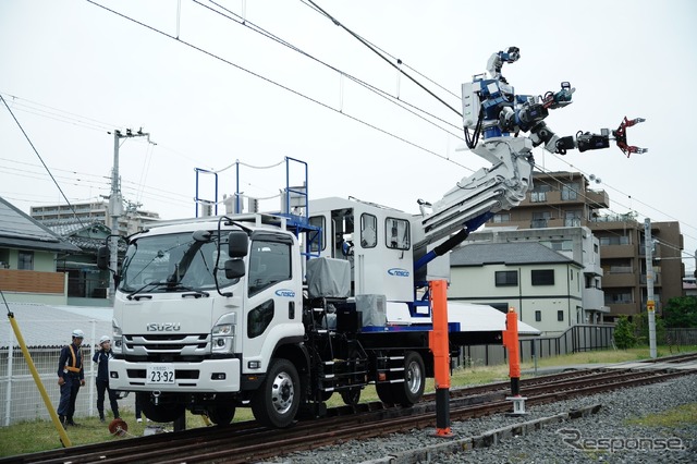 多機能鉄道重機システム全体