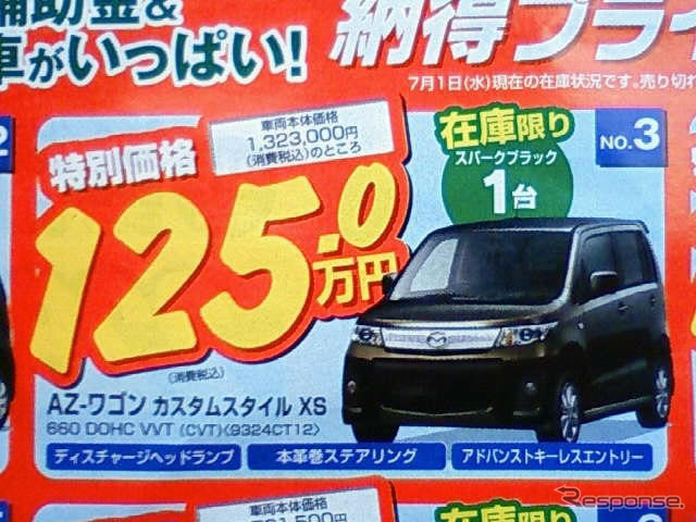 【値引き情報】このプライスで軽自動車を購入できる!!