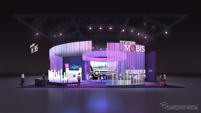 ヒョンデモービスのCES 2025ブースイメージ