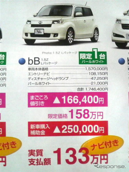 【新車値引き情報】エコカー補助でお求めやすくなったコンパクトカー