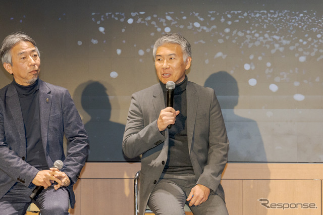 トヨタ自動車クラウンチーフエンジニア 清水竜太郎氏。