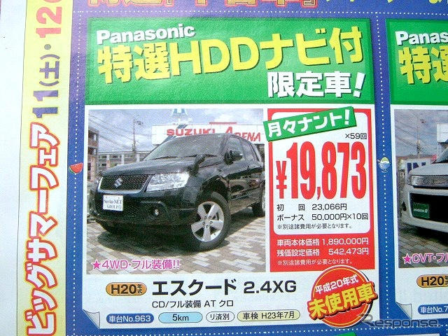 【新車値引き情報】夏のレジャーは新しいSUV、RVで
