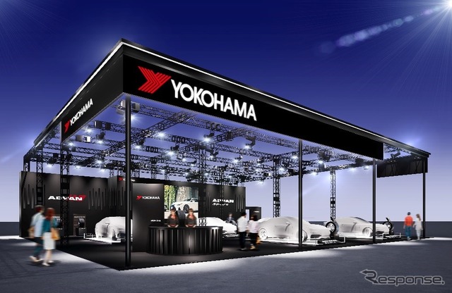 横浜ゴムの「東京オートサロン2025」ブースイメージ