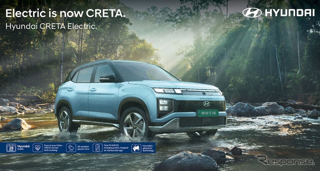 ヒョンデ「CRETA Electric(クレタ・エレクトリック)」