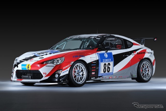トヨタ 86 86号車(2014 年ニュル 24h 参戦車両)