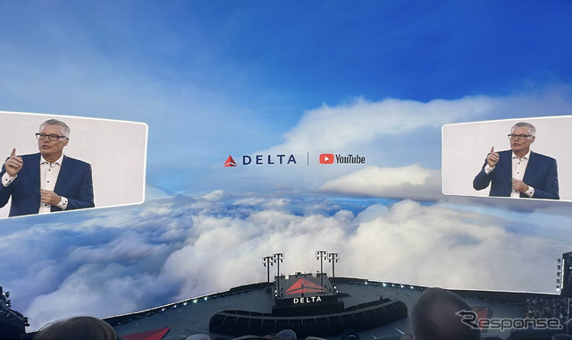 デルタ航空の基調講演(CES 2025 )