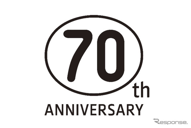 ヤマハ発動機創立70周年を記念した特別なロゴ