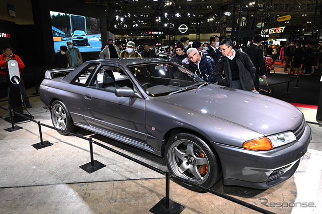 R32型日産『スカイラインGT-R』を電気自動車化したコンセプトモデル「R32EV」