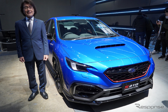 「S210プロトタイプ」とSTI 高津益夫 開発副本部長
