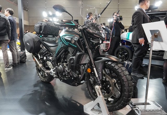 ヤマハ MT-03 ツーリングスタイル(東京オートサロン2025)