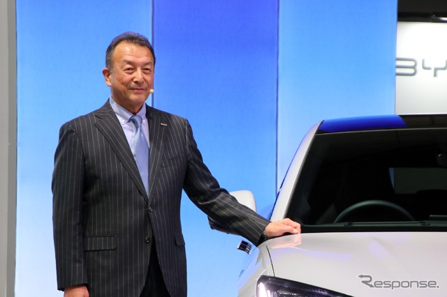 BYD Auto Japan代表取締役の東福寺厚樹氏
