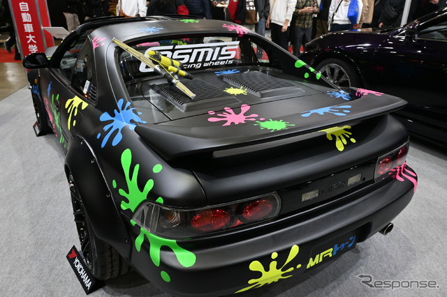 トヨタ東京自動車大学校「MRトゥーン」(東京オートサロン2025)