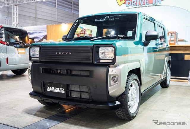 ダイハツ タフトのカスタム車「DAMD TAFT LUCKY」(東京オートサロン2025)